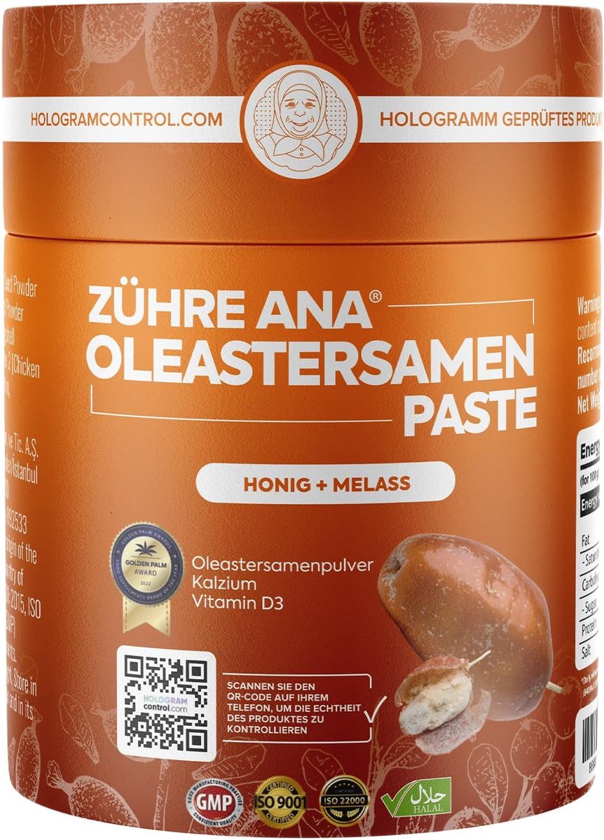 Goedkoopste Zühre Ana - Natuurlijke Iğde Pitpasta Verrijkt met Honing en Melasse, Energieverhogend en Immuunversterkend