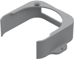 Onder Bureau & Wandhouder geschikt voor Apple Mac mini M4 / M4 Pro / M5 Pro / M6 - Zilver - Muurbeugel