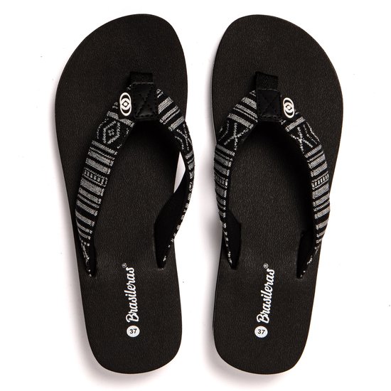 Slippers Brasileras pour femmes - Zwart- 37