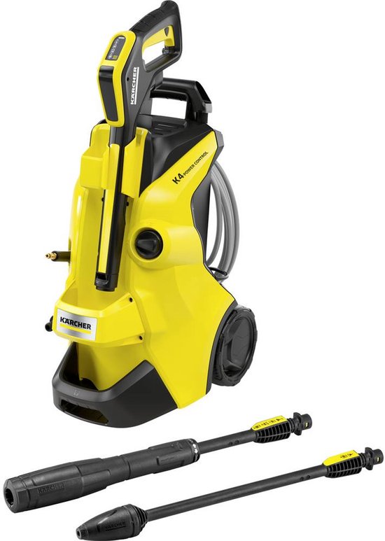 Kärcher K 4 Power Control Flex Hogedrukreiniger – PremiumFlex hogedrukslang – 130 bar – 420 l/u – 30 m²