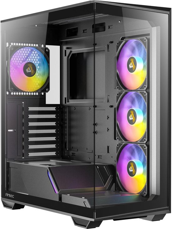Antec C5 ARGB Mid Tower Tempered Glass PC Gaming Case Black