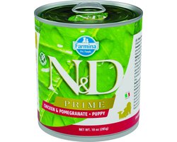 N&D Prime natvoeding voor pups Kip 285 gr. - per 6 stuks