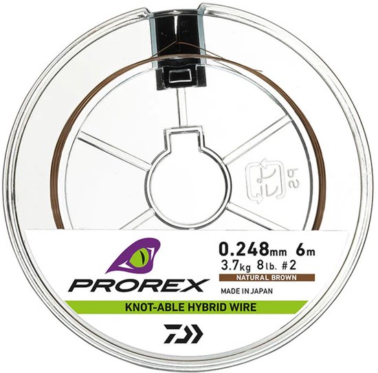 Prorex Hybride Knoopbare Staaldraad - 6m 0.248mm - 3.7kg van Prorex — afbeelding 2