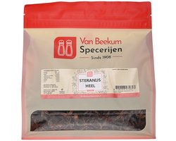 Van Beekum Specerijen - Steranijs Heel - 500 Gram (hersluitbare stazak)