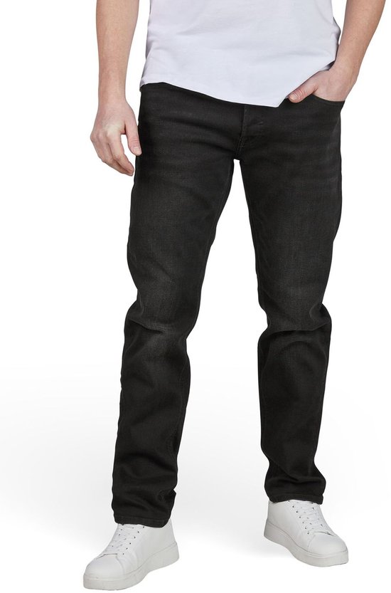 Jack & Jones Pantalons Jeans Homme JJIGLENN coupe slim Zwart Adultes