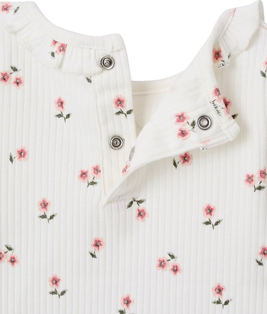 Vertbaudet T-shirt en maille côtelée bébé manches longues