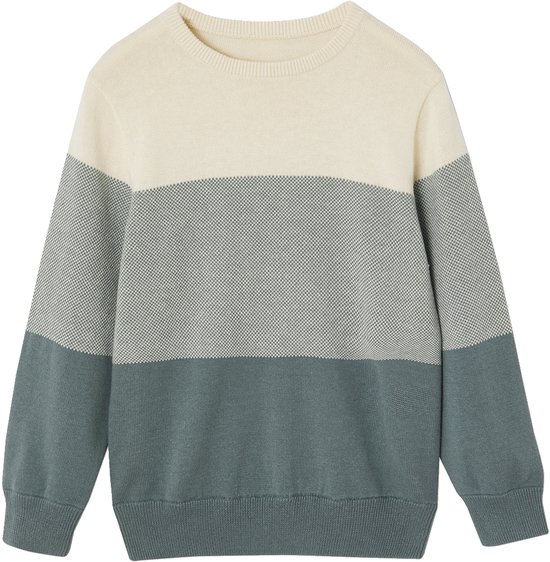 VERTBAUDET Pull colorblock garçon maille fantaisie