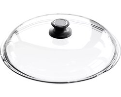 AMT Gastroguss Glazen deksel Ø 32 cm met dekselknop