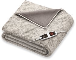 Beurer HD 150 XXL Nordic Taupe Warmtedeken – Extra Grote Tweepersoons Elektrische Deken – 200×150 cm – Ultrazachte Fleece – Elektrische Deken – 6 Warmtestanden – Automatische Uitschakeling – Machinewasbaar – 5 Jaar Garantie: exclusief bij Bol.com