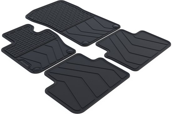 Fußmatten für BMW X3 (G01) und X4 (G02) Velours Matten Automatten Set in Original Qualität 4-teilig Schwarz