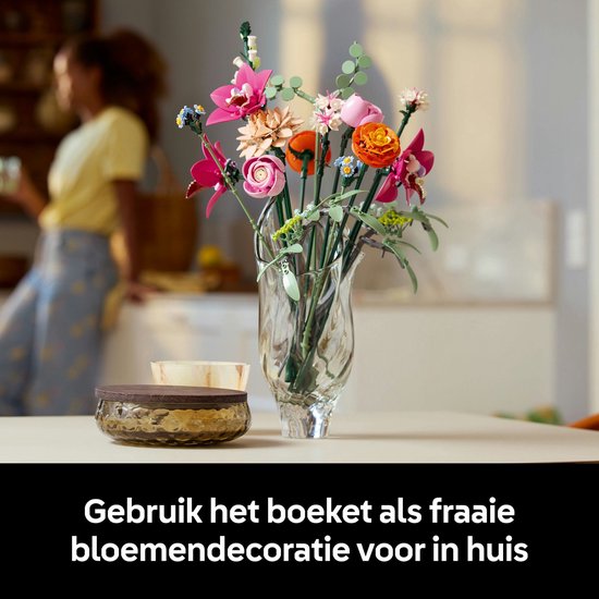 LEGO Botanicals Roze boeket - Bloemen Decoratie - 10342