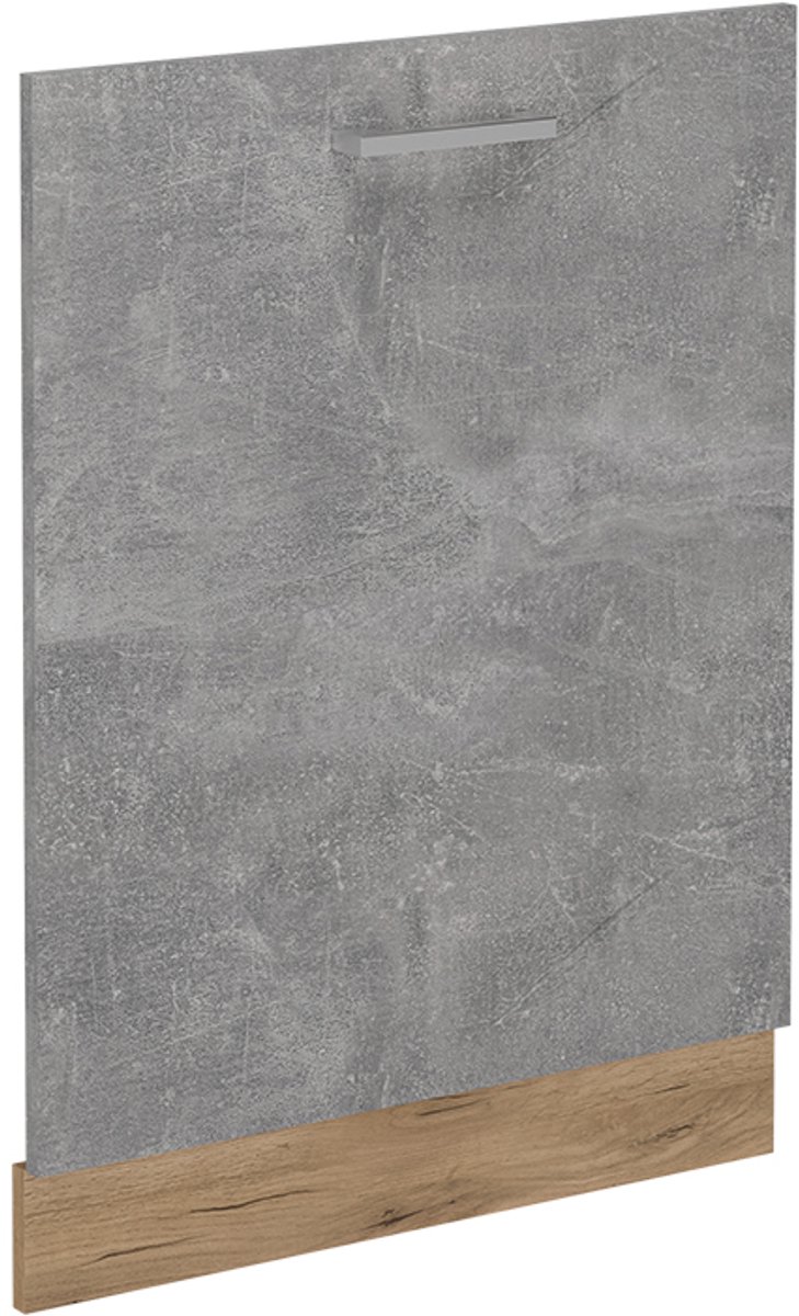Vicco R-Line Vaatwasserfrontpaneel – 60 cm zonder werkblad Beton
