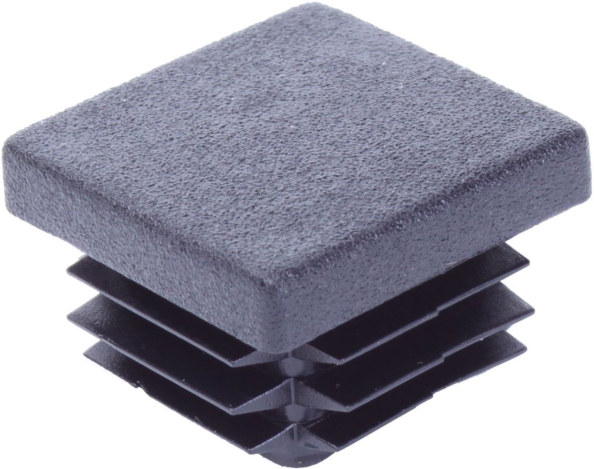 Alberts 855840 Paalkap voor universele paal | zwart | 30 x 30 mm | Set van 20
