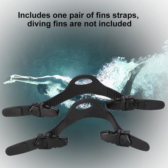 VGEBY1 Tauchflossenband Einstellbar - Ersatzriemen Für Scuba Diving Flossen Gr. M/L