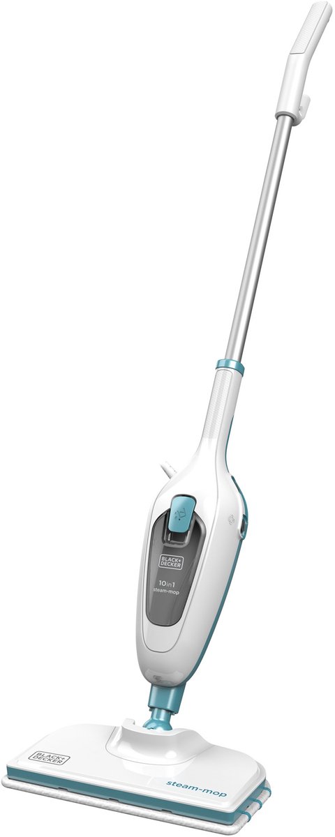 BLACK+DECKER FSMH13E5 Zakloos 1300W Wit, Blauw steelstofzuiger & elektrische bezem