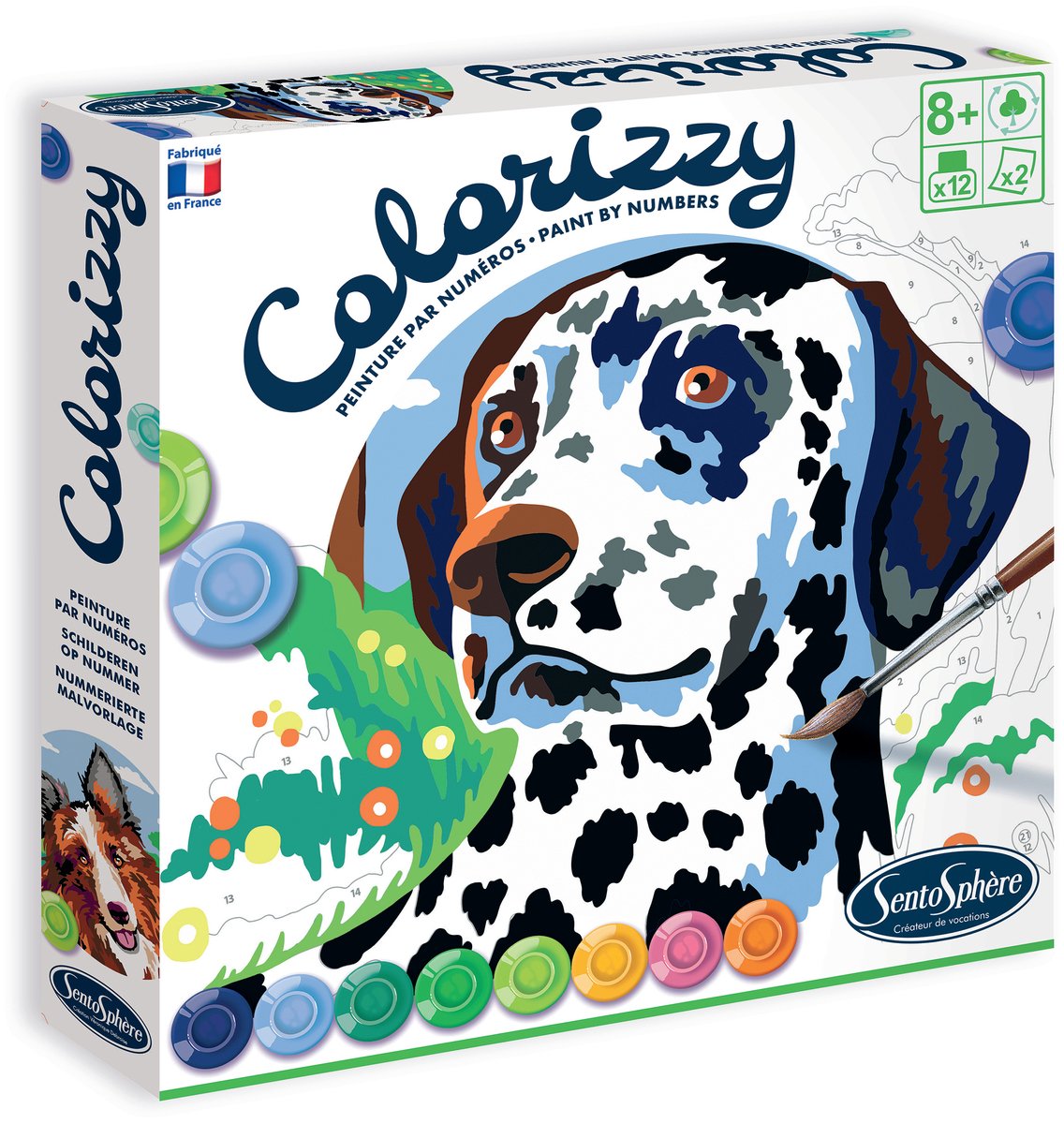 Colorizzy Malen nach Zahlen - Hunde