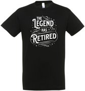 T-shirt La Legend A Retiré - Taille XL - T-shirts Drôles - T-shirt Retraite - Cadeau Retraite - Retraite - T-shirt Homme - T-shirt Femme - Unisexe
