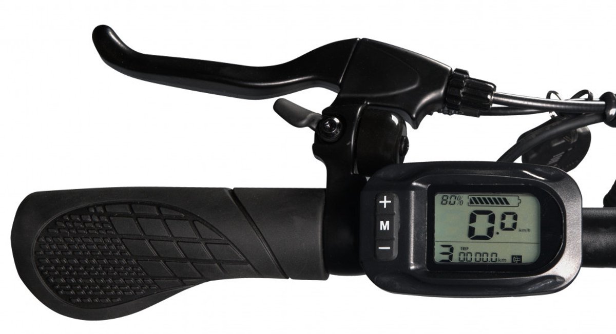 BOHLT Fat Twenty - Elektrische Vouwfiets - 20 inch Fatbike - 250W Motor - 374Wh Uitneembare Accu - 6 Versnellingen - Schijfremmen - Zwart thumbnail 8