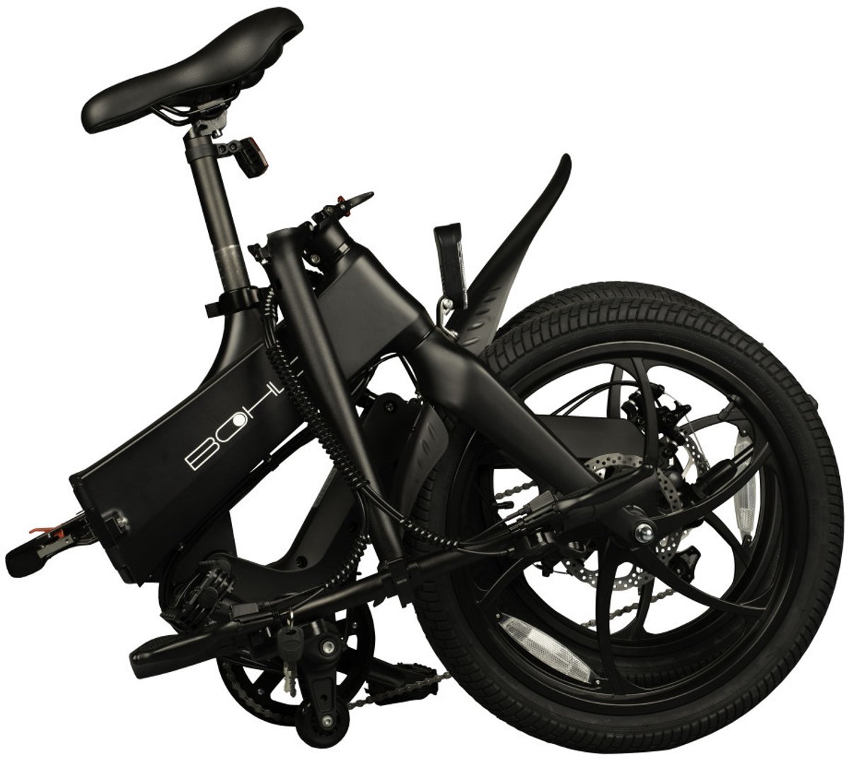BOHLT X200 - Elektrische Vouwfiets - 20 inch - 250W Motor - 378Wh Uitneembare Accu - 7 Versnellingen Shimano - Schijfremmen - Zwart thumbnail 3