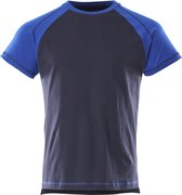 Tee shirt Mascot Albano marine/bleu bleuet