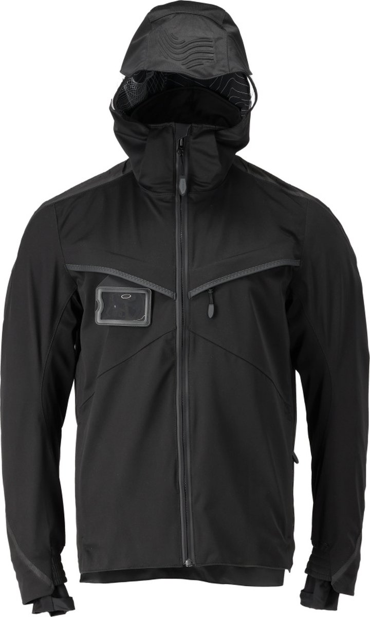 Mascot Customized Shell jas 22001-657 Zwart