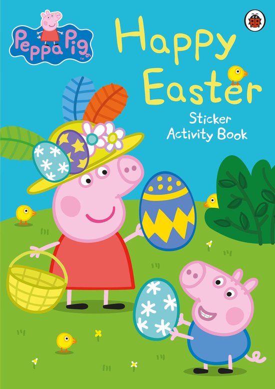 Peppa Pig Happy Easter Sticker Activity - cover