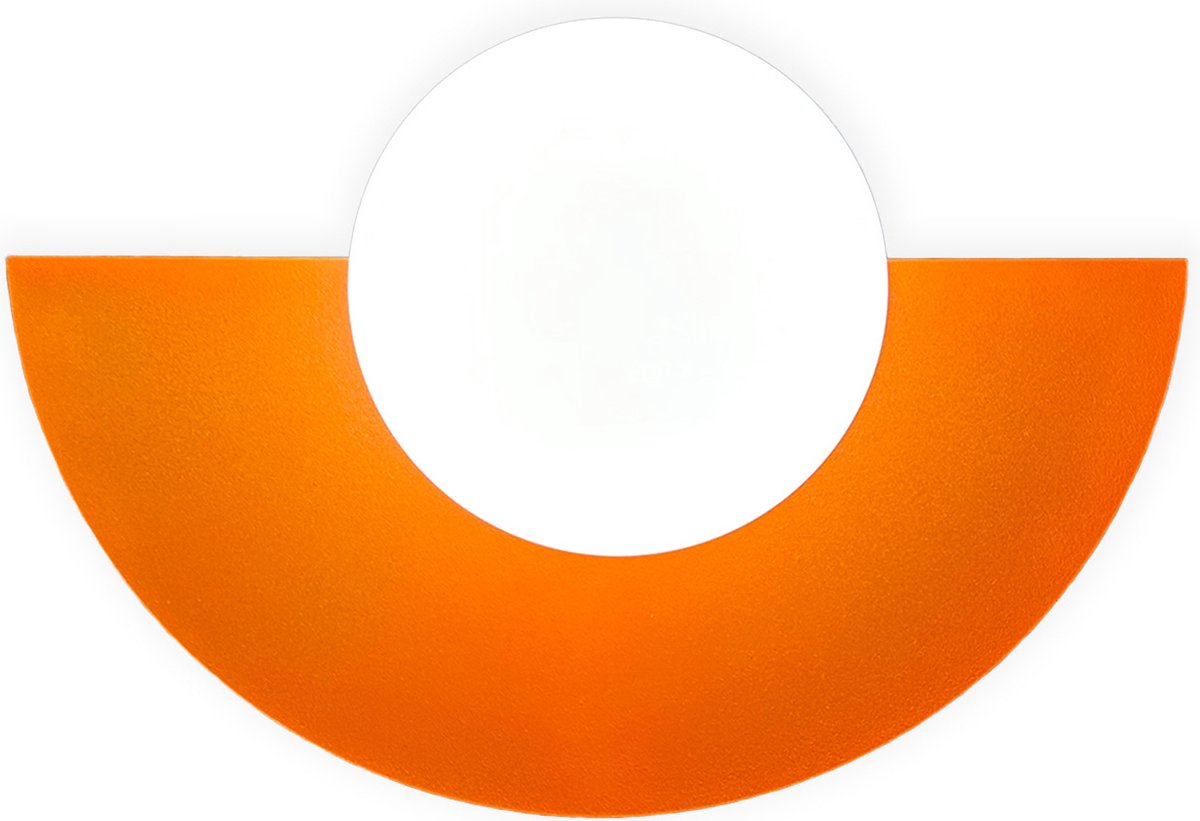 Bamyum Wandlamp Metalen Wandlamp Interieur, Wandlamp Groot, Oranje Kroonluchter
