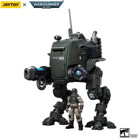 De Toyboys | Warhammer 40k Action Figure 1/18 Astra Militarum Cadian Armoured Sentinel 12 Cm 6973130378940 847634