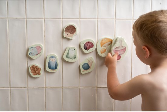 Little Dutch - Bad Foam Figuren - Forest Friends - badspeelgoed - vanaf 10 maanden van Little Dutch — afbeelding 5