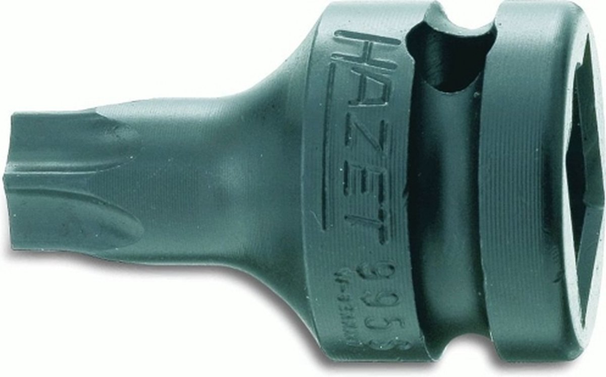 HAZET Krachtdopsleutelbit 995S-T55 · 1/2 inch (12,5 mm) vierkant hol · Binnen-TORX®-profiel · SW T55