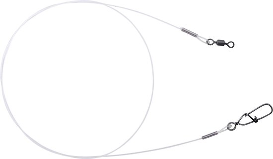 Spro Matt Black Leader - 40 cm - 15 kg