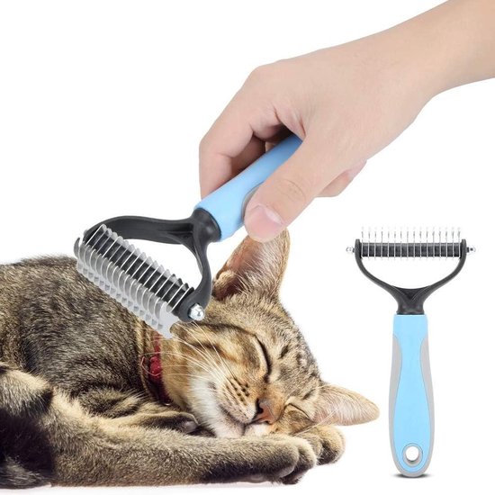 Groomi Deshedding & Grooming Brush Voor Honden, Katten, Paarden En Konijnen Zacht Effectief Huisdierverzorgingsgereedschap Brede Ondiepe Kam Gladde Trimmer Honden Paarden 1570486057