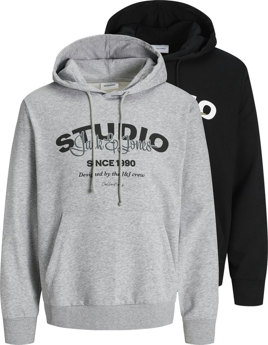 JACK&JONES - JJYUKI SWEAT HOOD BF 2PK MP - Homme - Sweats