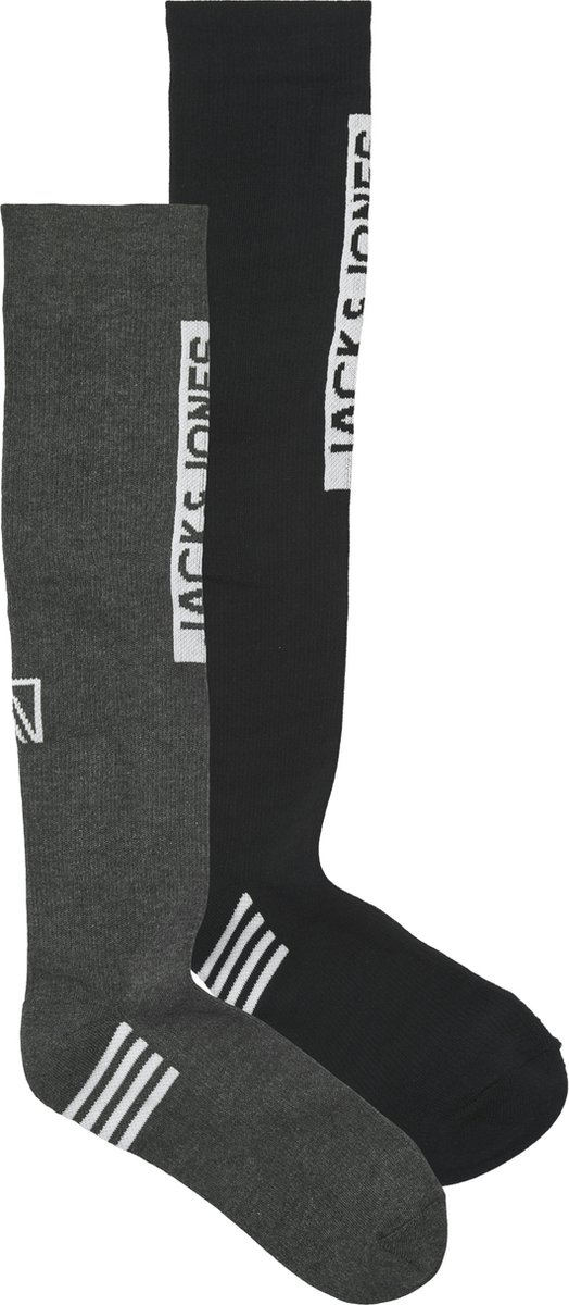 JACK&JONES JACSKI SOCKS 2 PACK SKI AW25 Heren Sokken Grijs