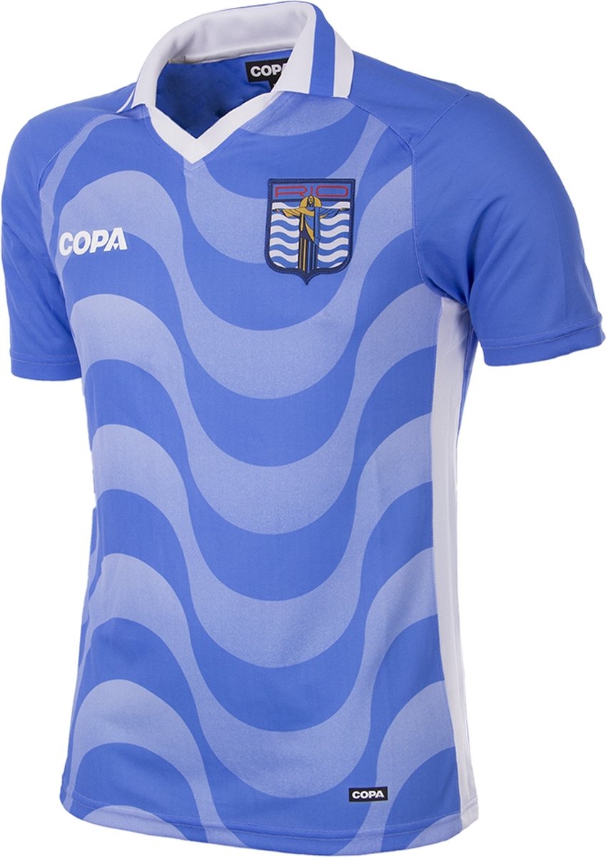 COPA - Rio de Janeiro Voetbalshirt - Mannen - Blauw - M