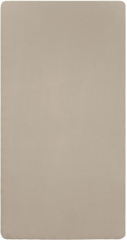 Jollein - Baby Hoeslaken Ledikant Jersey (Nougat) - Katoen - 60x120cm