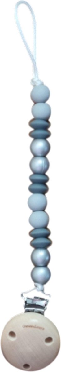 Goedkoopste Chewies & More Sparkle Siliconen Speenclip Silver