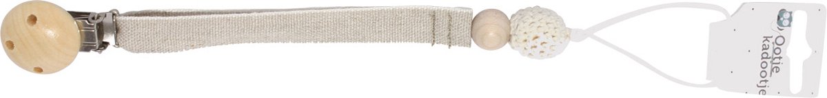 Goedkoopste Ootje Kadootje Linnen Speenkoord Ivory