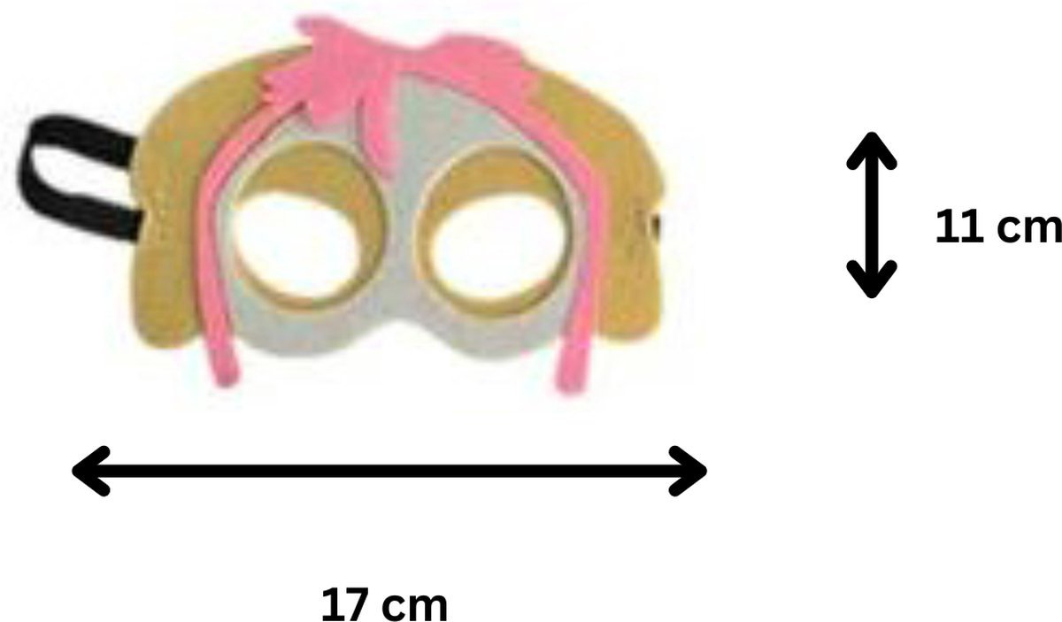 Joya Kids® Set van 2 Chase en Skye Verkleedset | High Way Patrol Cape Chase Skye | Carnavalskleding kinderen | Kostuum | Verkleedpak Kind | Verkleedkleren | Paw Pak Verkleedkleding | Masker en kostuum — afbeelding 8