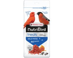 Nutribird Treats Gold Patée - Eivoer Rode Kleur met Honing - 250g