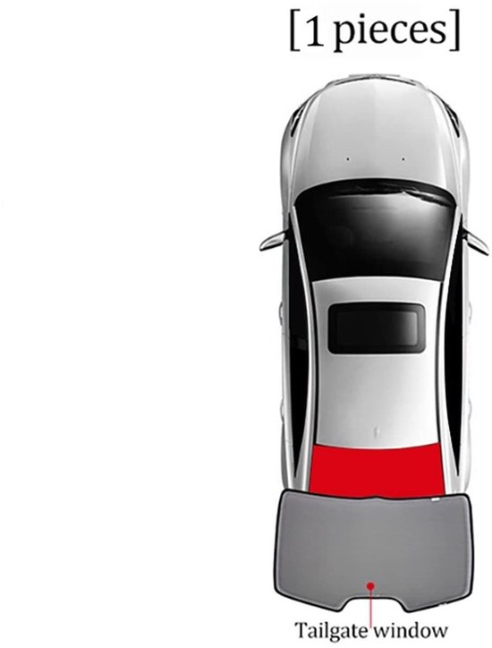 ASZSK Voorruit Zonnescherm Voor Peugeot 2008 & E-2008 (2020-2025) - UV-bescherming, Met Opbergtas