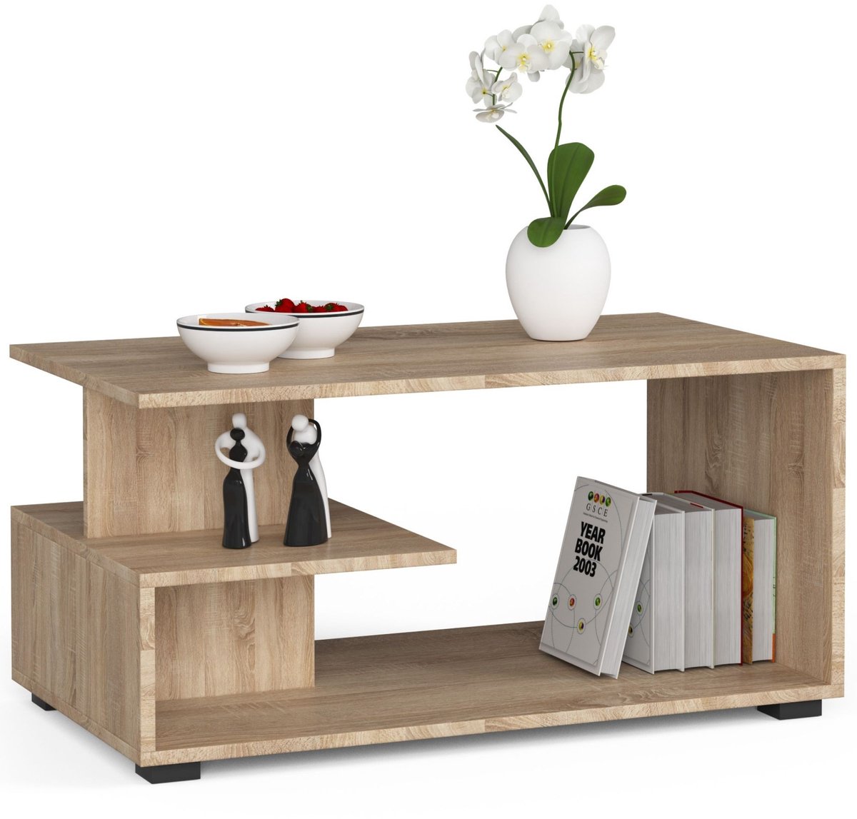 Salontafel Koffietafel PIN / AKORD Furniture Factory / Sonoma Eik / 90 x 45 x 51 cm