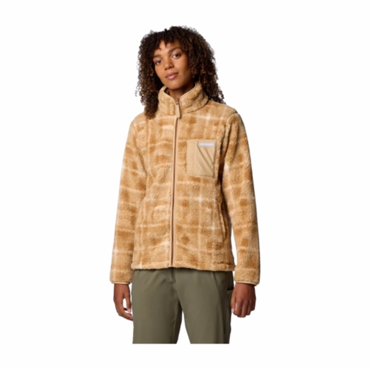 Jas Columbia Women West Bend Print Full Zip II Omblur-XL Bruin