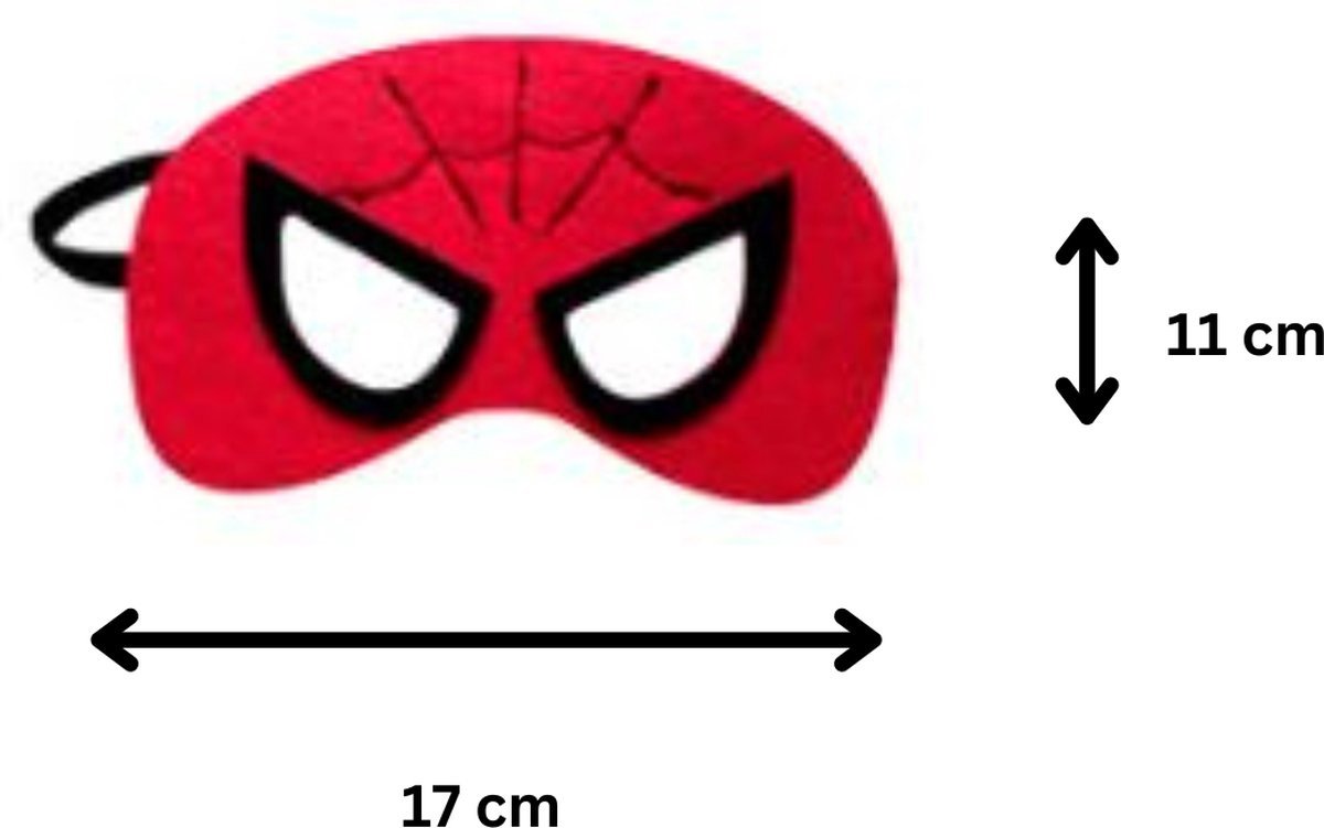 Joya Kids® Set van 2 Spinnen en Super man held Cape en Masker Set | Superhelden verkleedpak | Spider en Super pak | Cape | Masker | Kostuum jongens — afbeelding 7