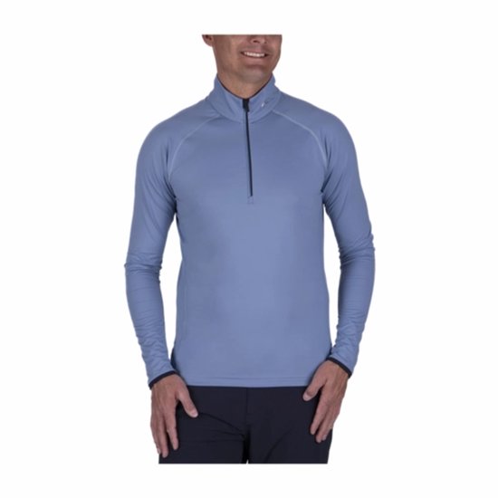 Kjus Men's Hydro Midlayer - Navy/Admiral Blue | Free Style Sport