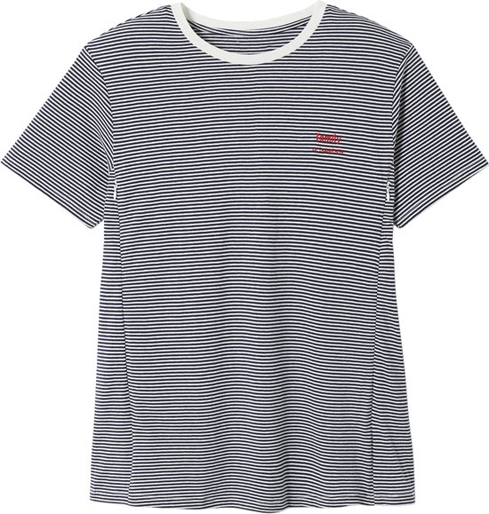 T-shirt de grossesse et d'allaitement rayé Vertbaudet en coton