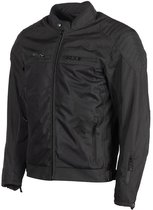 Veste moto SWIZZLE TEX Homme Été Zwart/ Zwart L Homologué CE par MOTOBLOUZ