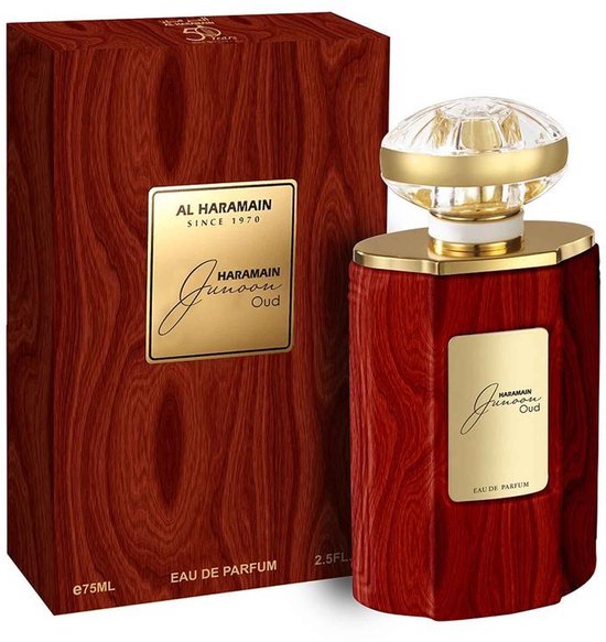 Uniseks Parfum Al Haramain Junoon Oud EDP 75 ml