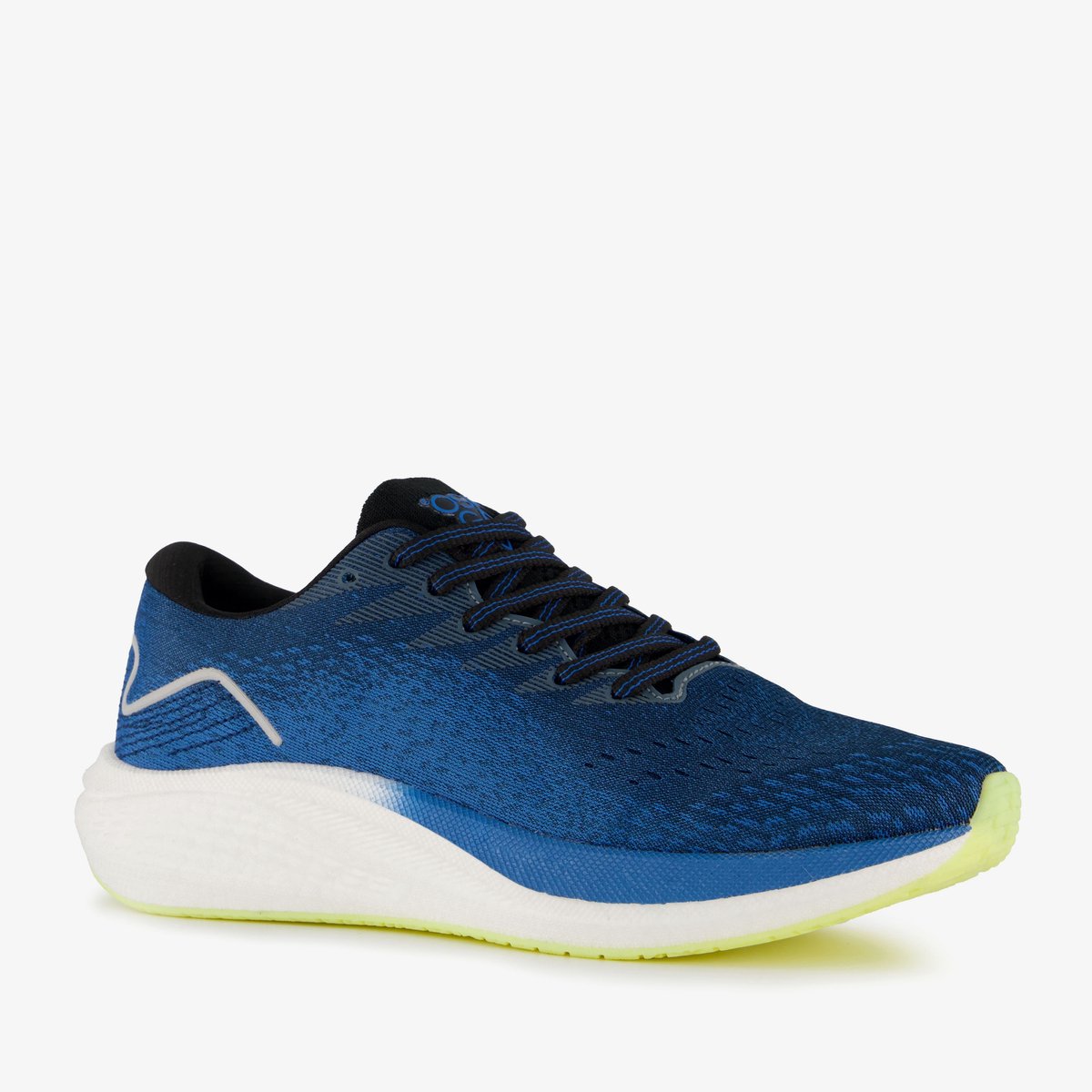 Osaga heren hardloopschoenen blauw wit - Maat 46 - Uitneembare zool