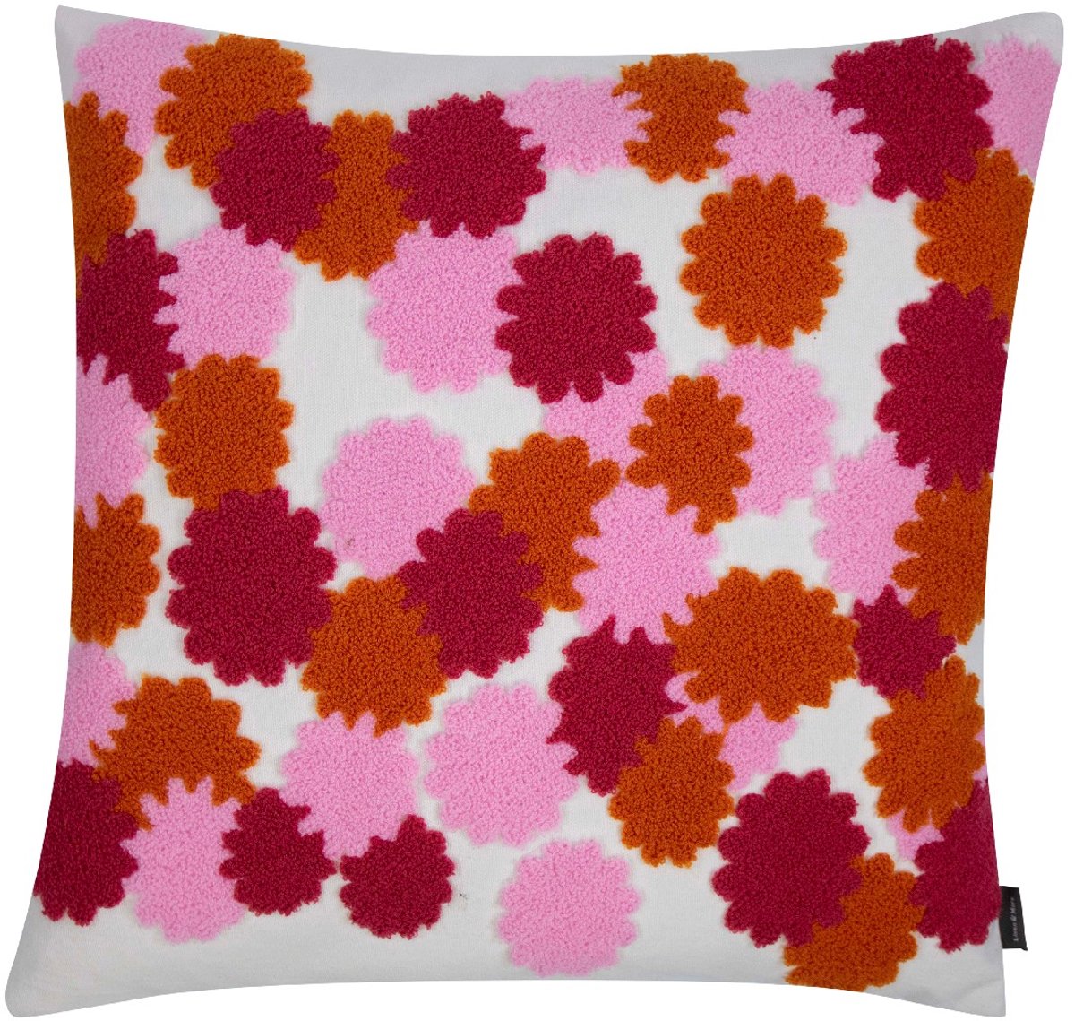 Miley Kussen roze oranje 45x45cm
